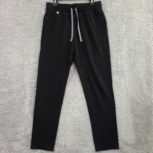 FIGS Castelar Skinny Scrub Pants Women's XXS Black Pants Medical Drawstring
